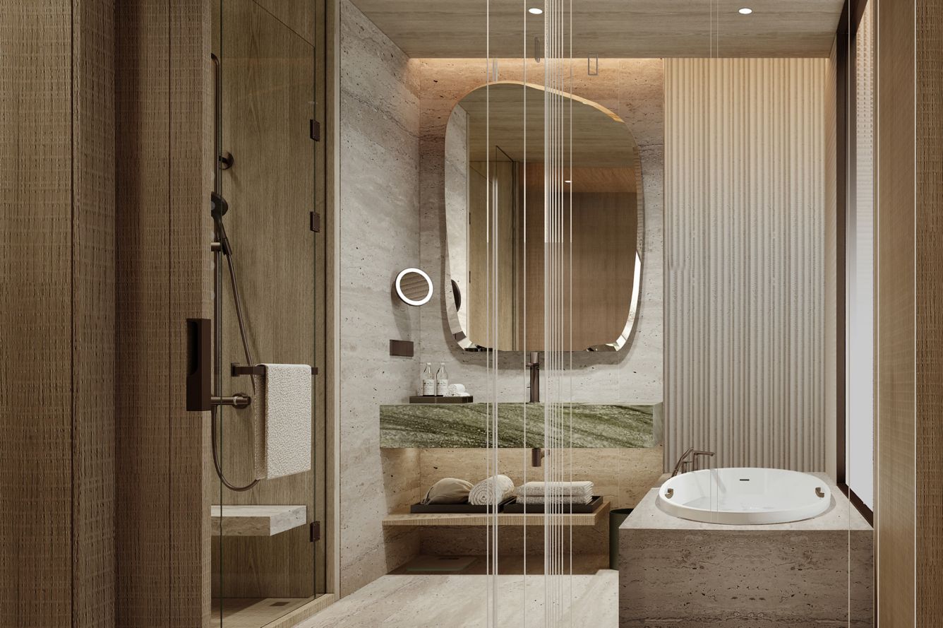The Westin Seoul Parnas_Guest room, 1 King bathroom