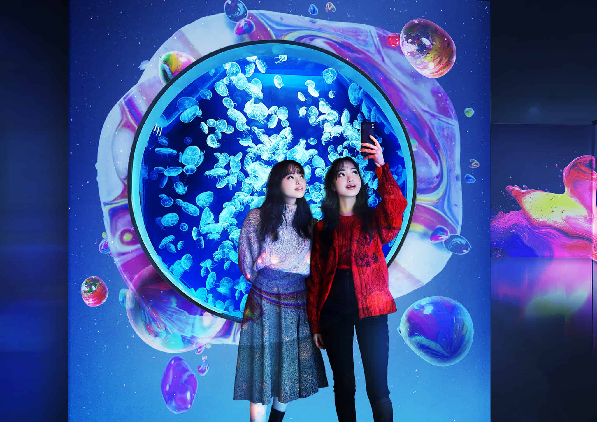 流動之境｜Sea of Fluid Jellyfish