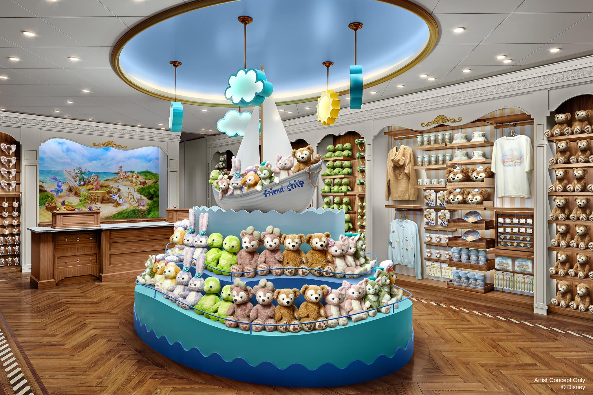 迪士尼探險號Disney Adventure Duffy and Friends 
