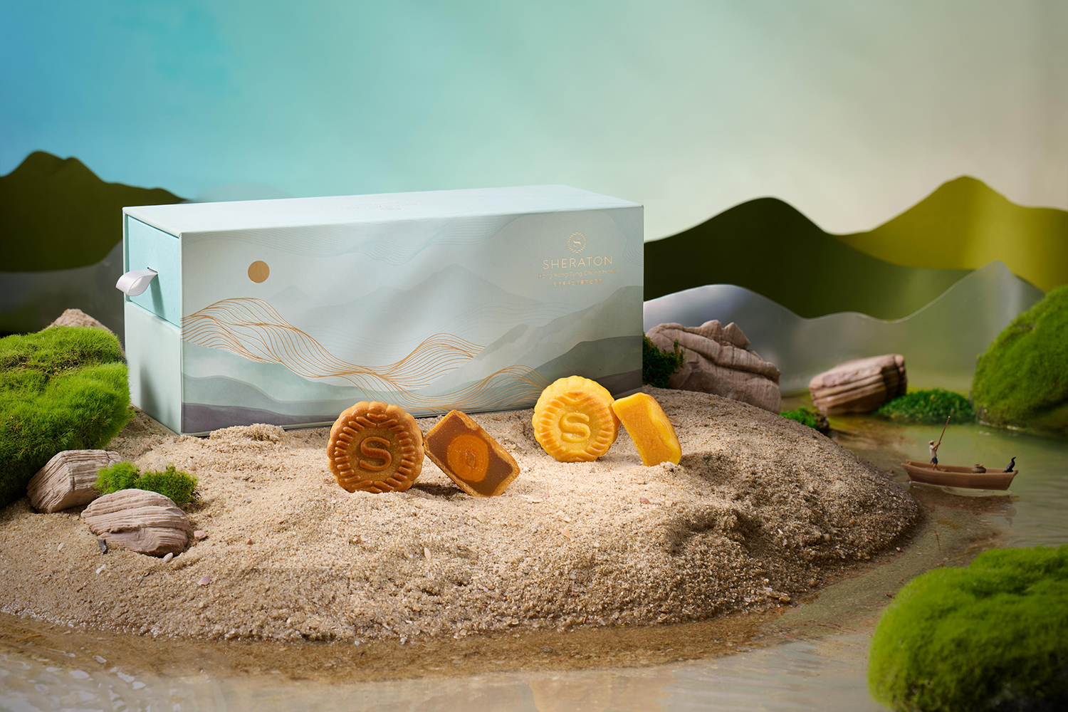 月照大嶼月餅禮盒 - 迷你雙囍月餅 Lantau Moonlight Mooncake - Assorted Mini Mooncake