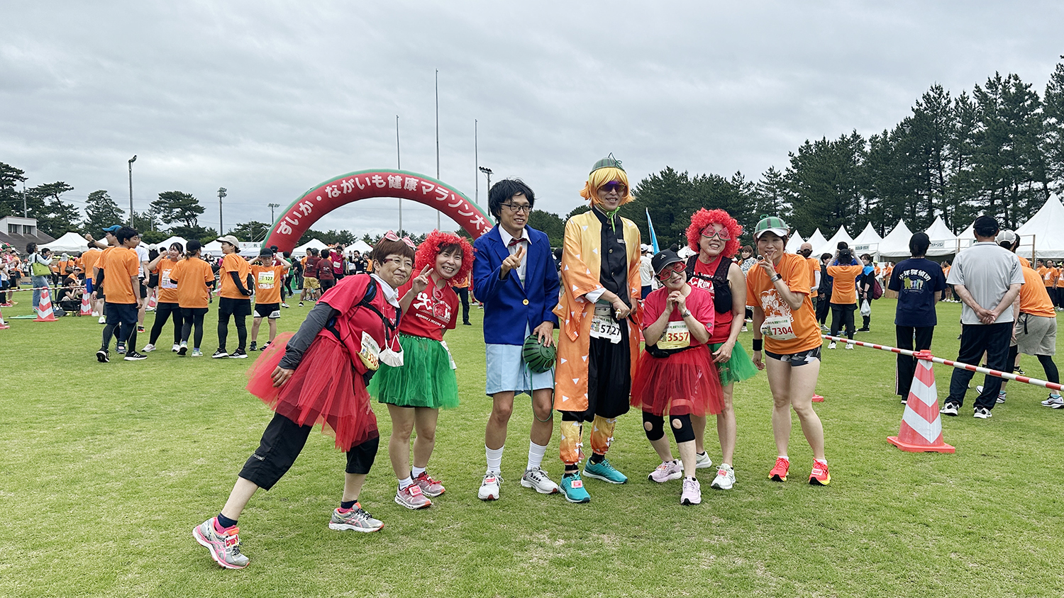 鳥取縣一年一度西瓜長芋健康馬拉松