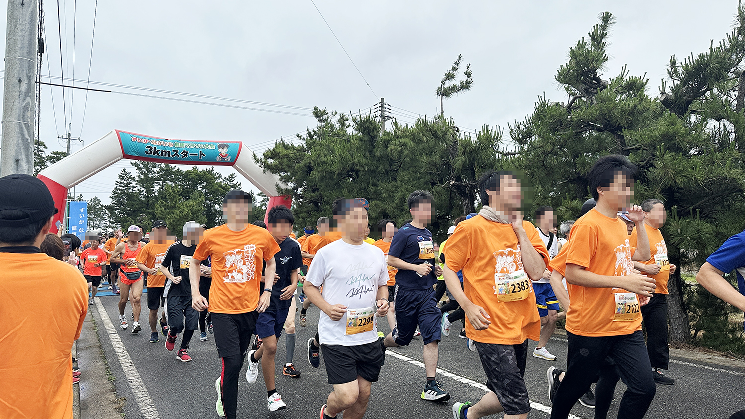 鳥取馬拉松西瓜