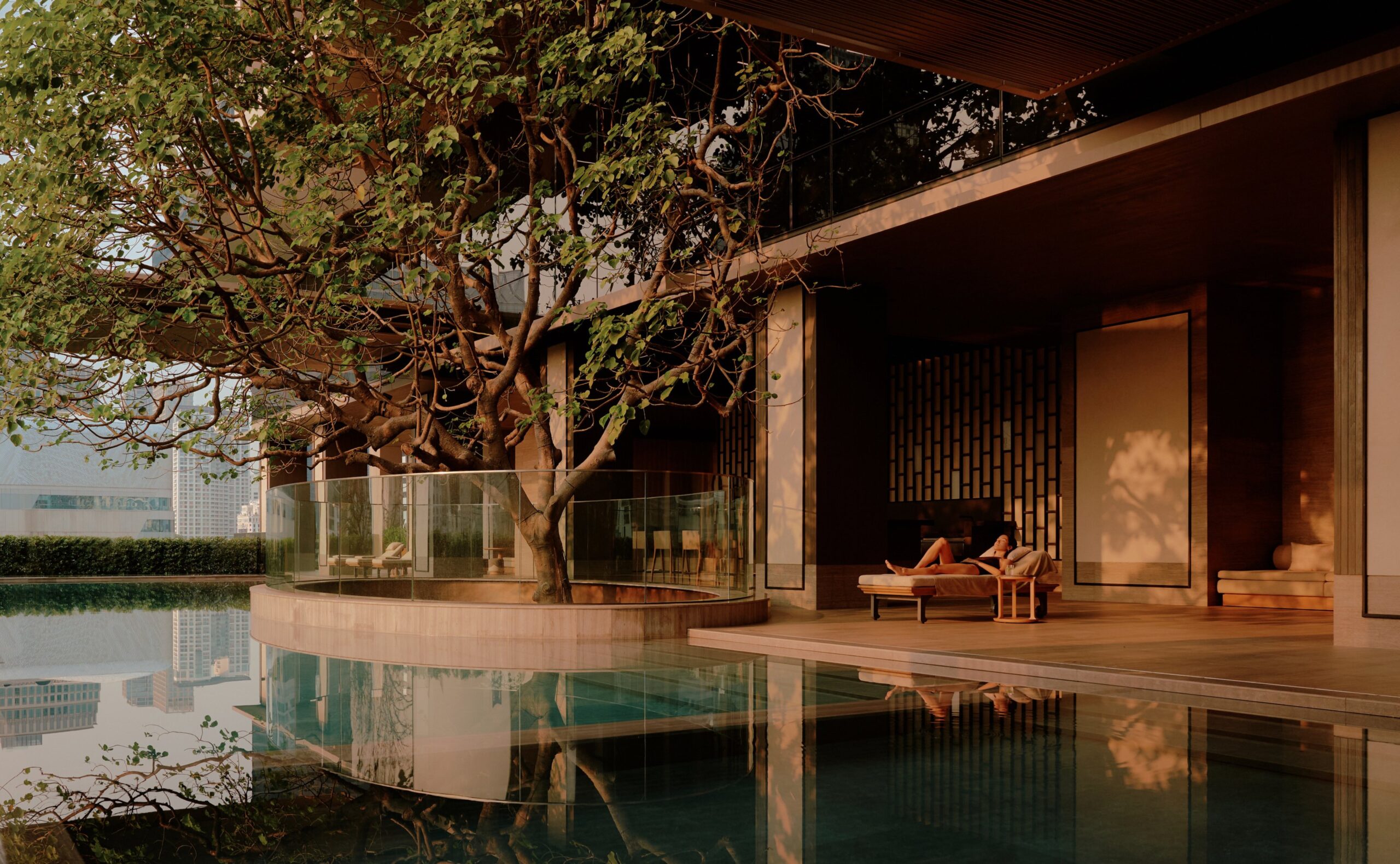Aman Nai Lert Bangkok pool