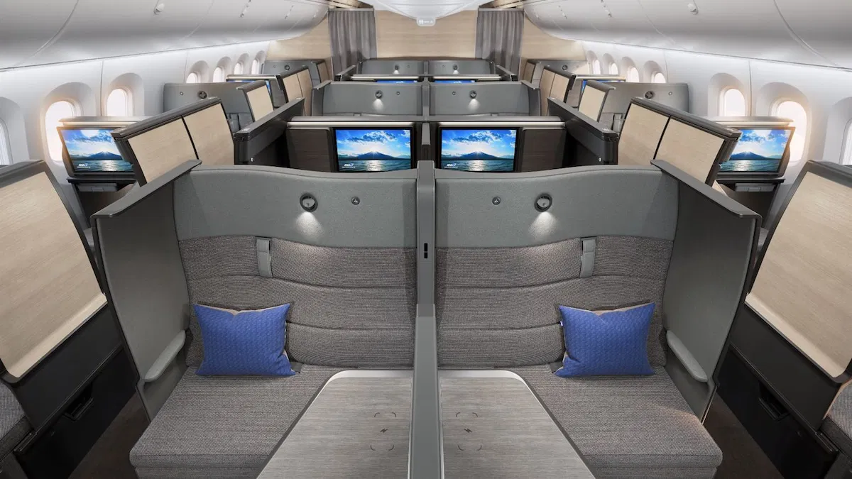 ANA全日空 全新787客機商務艙THE Room FX