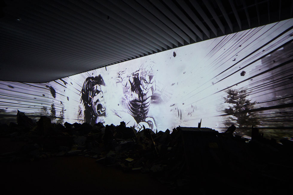 香港進擊的巨人展