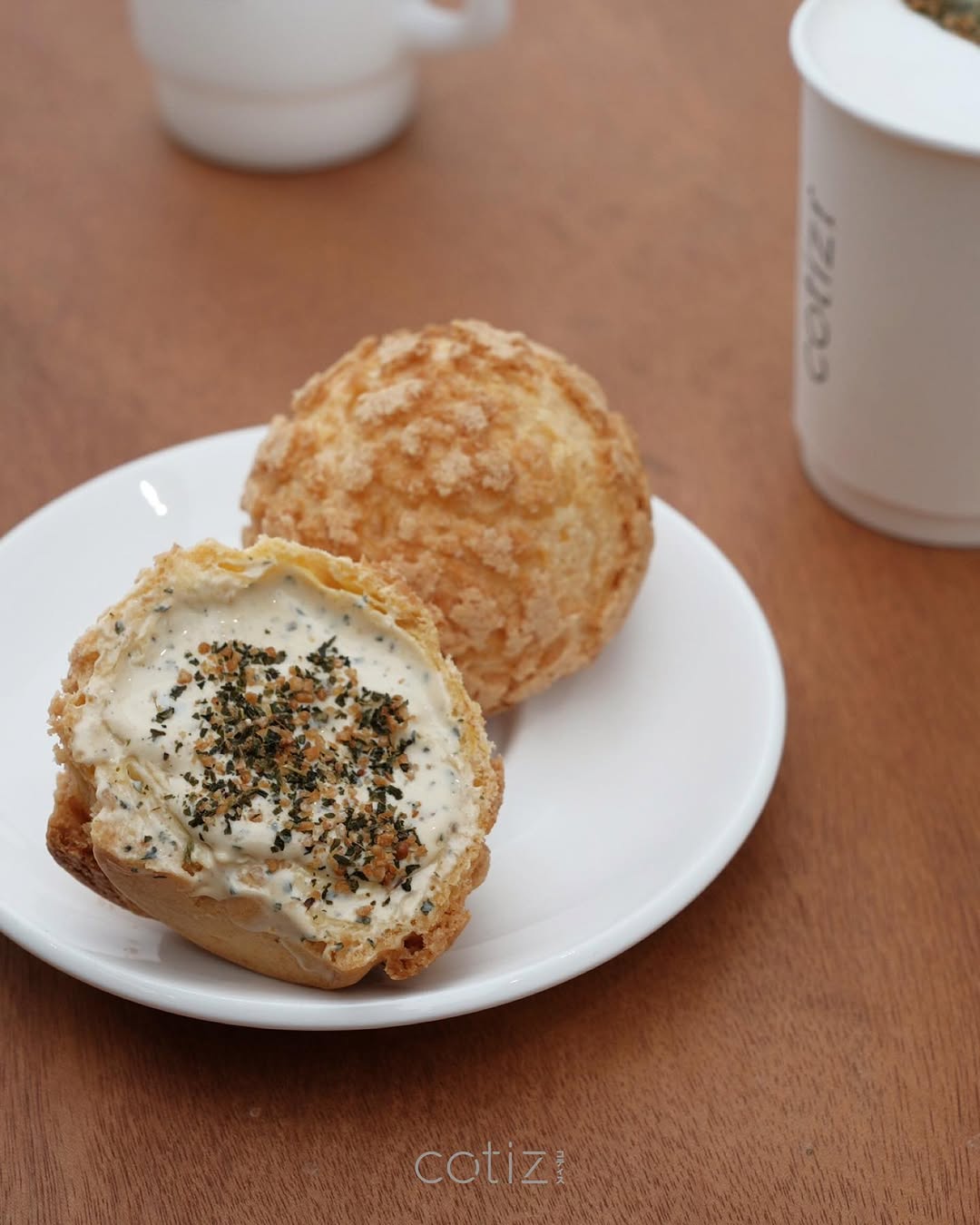 日式甜品店cotiz 泡芙