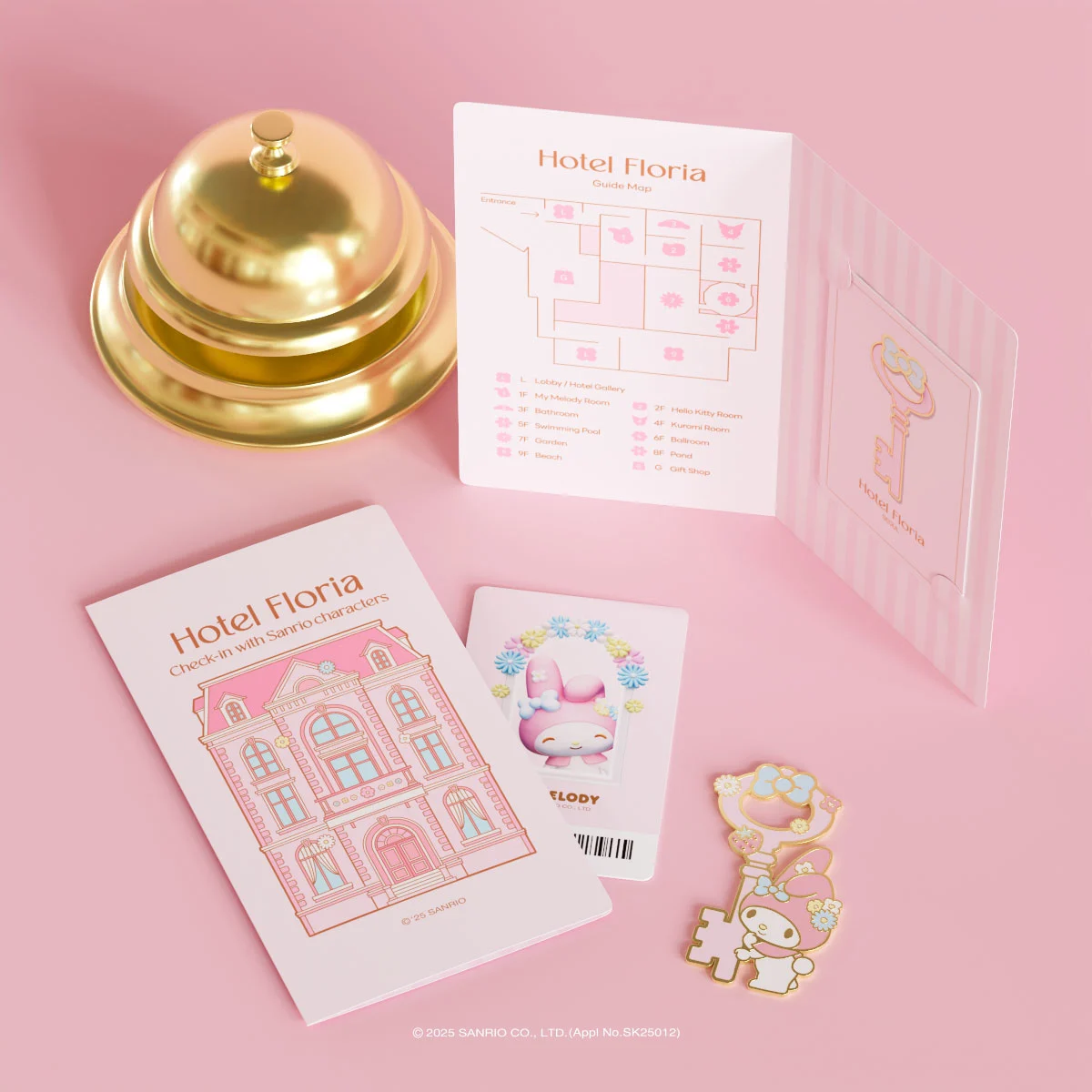首爾汝矣島必去Sanrio Hotel Floria展覽