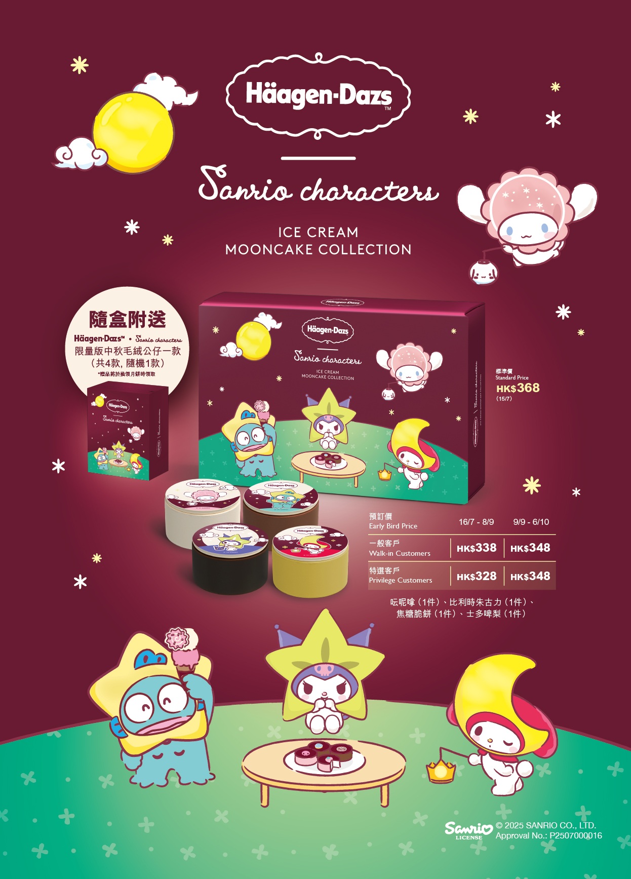 2025月餅推介 Häagen-Dazs雪糕月餅