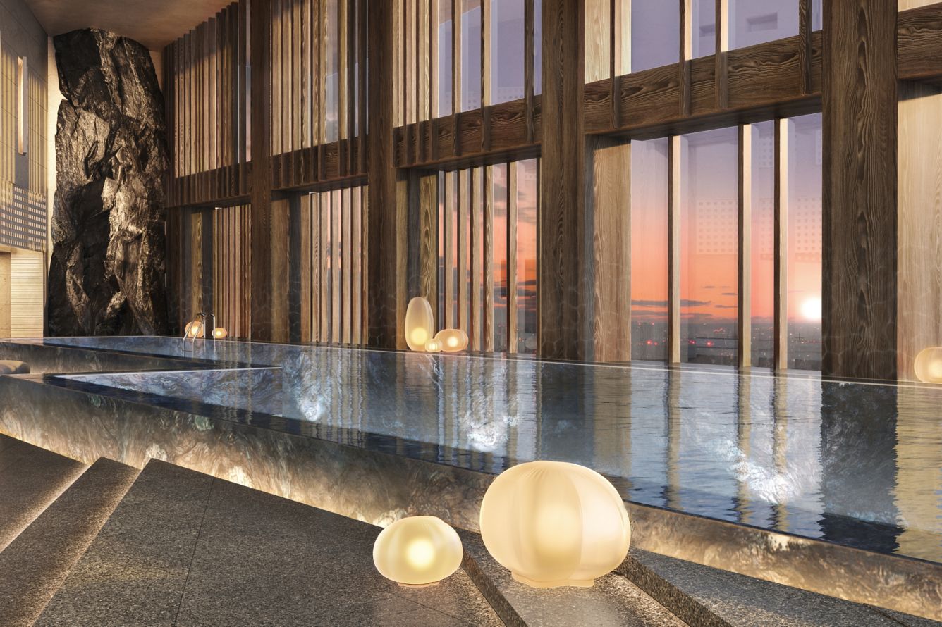 JW Marriott Hotel Tokyo 室內泳池