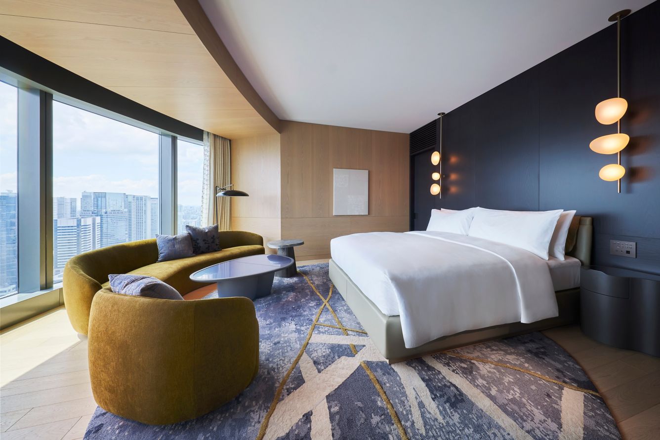 JW Marriott Hotel Tokyo Luxurious Corner Junior Suite 