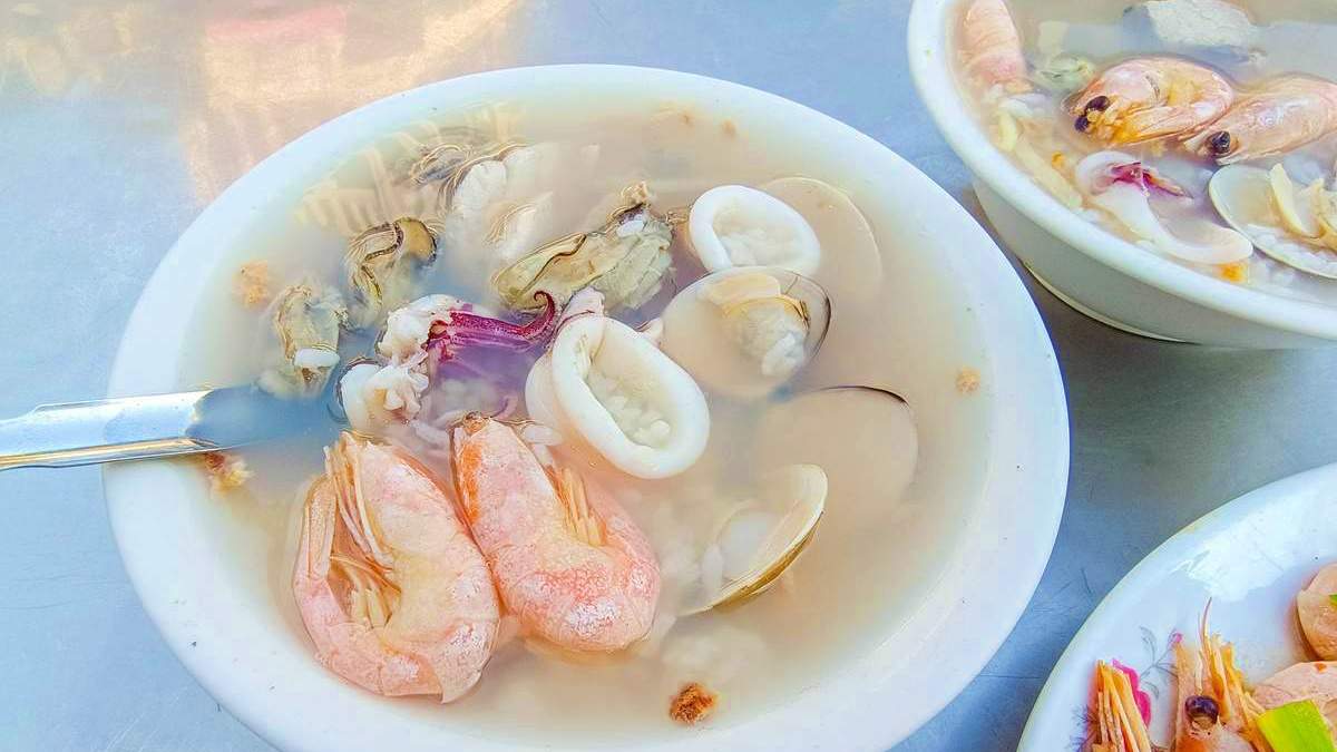 六合夜市 莊記海產粥