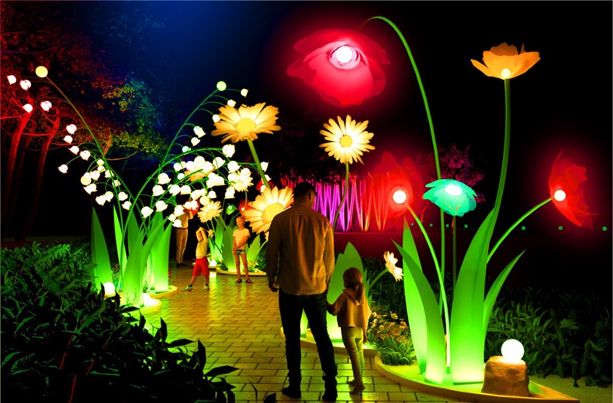 嘉義光影藝術展 2025光織影舞_花園幻境