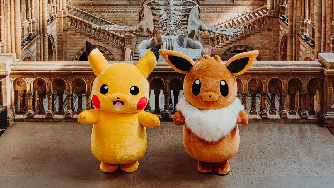 倫敦自然史博物館 Pokémon快閃店