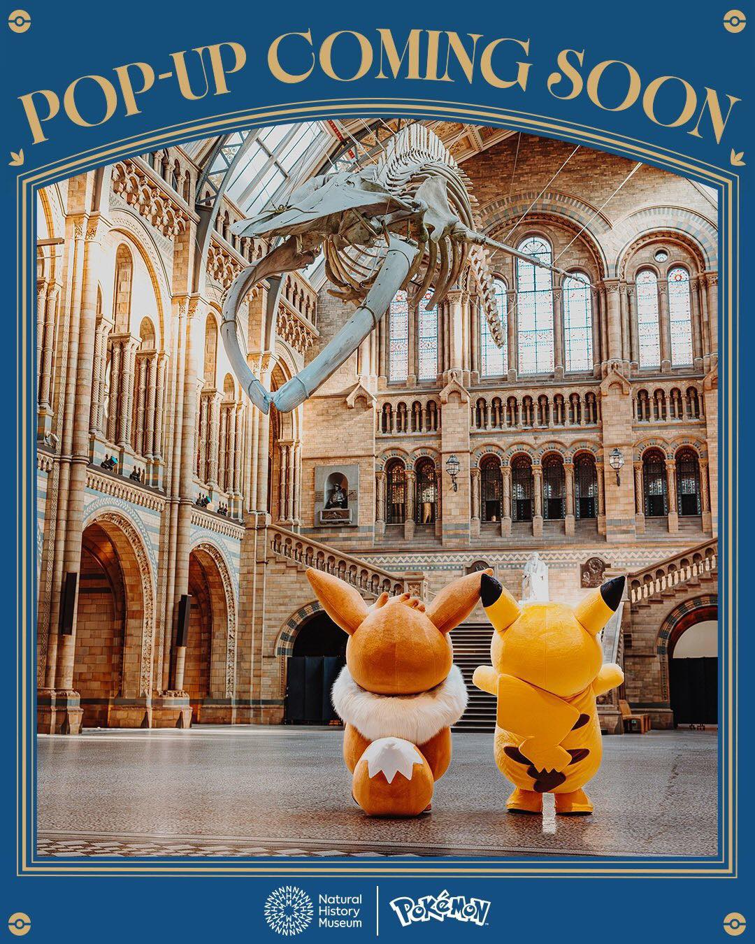 倫敦自然史博物館 Pokémon快閃店