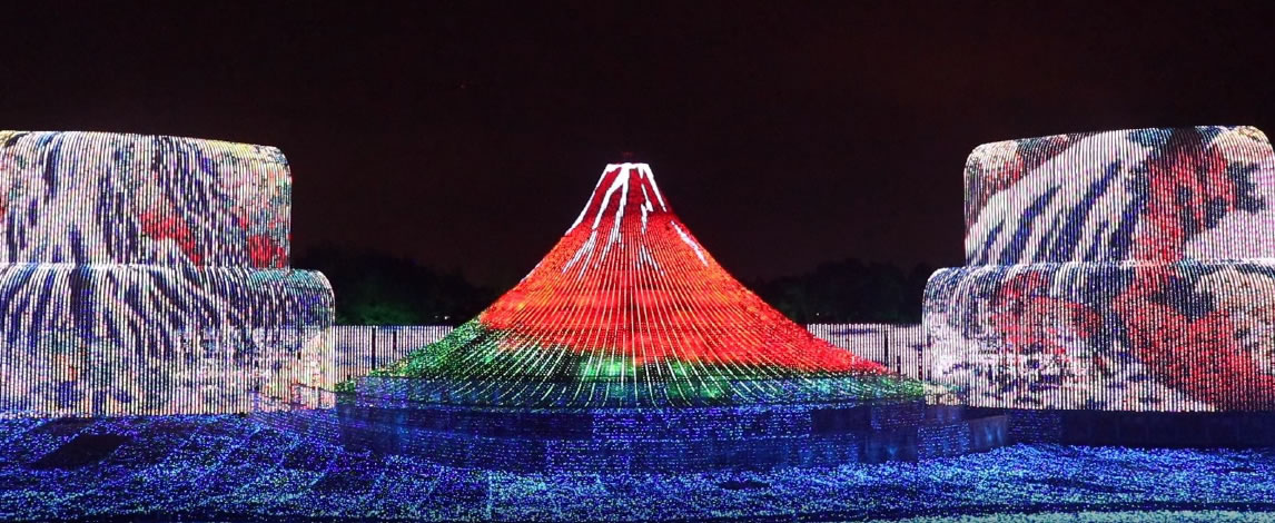 日本名花之里 富士山