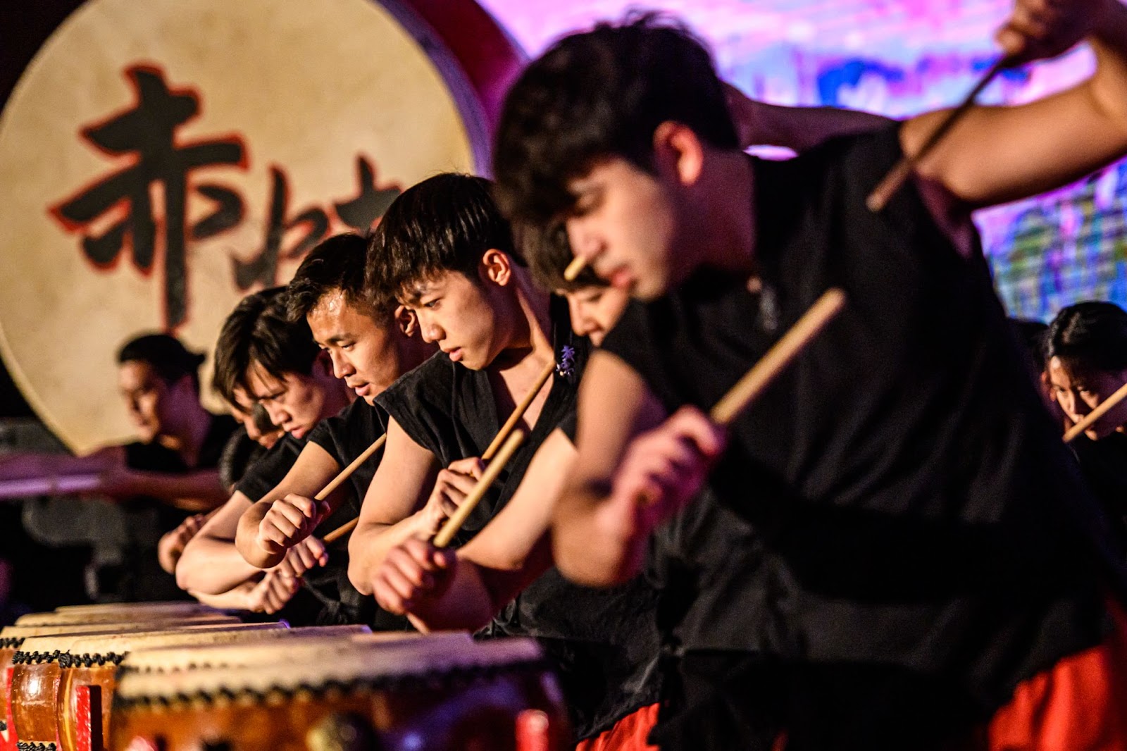 赤煉鼓樂團鼓樂表演