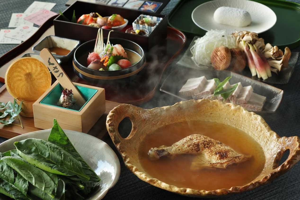 界 草津 懷石料理 上州常夜鍋