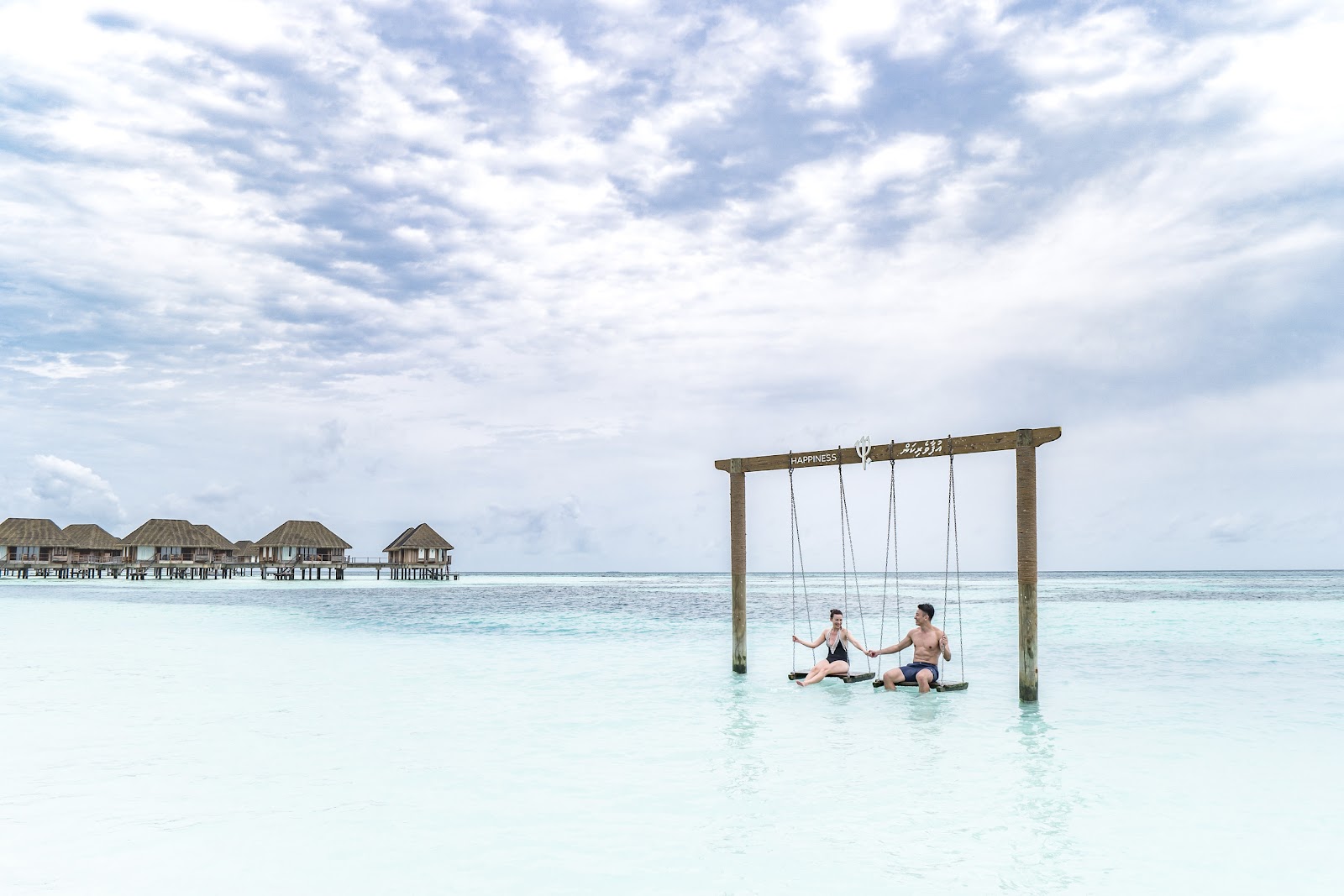 馬爾代夫卡尼島 Club Med Kani 水上鞦韆