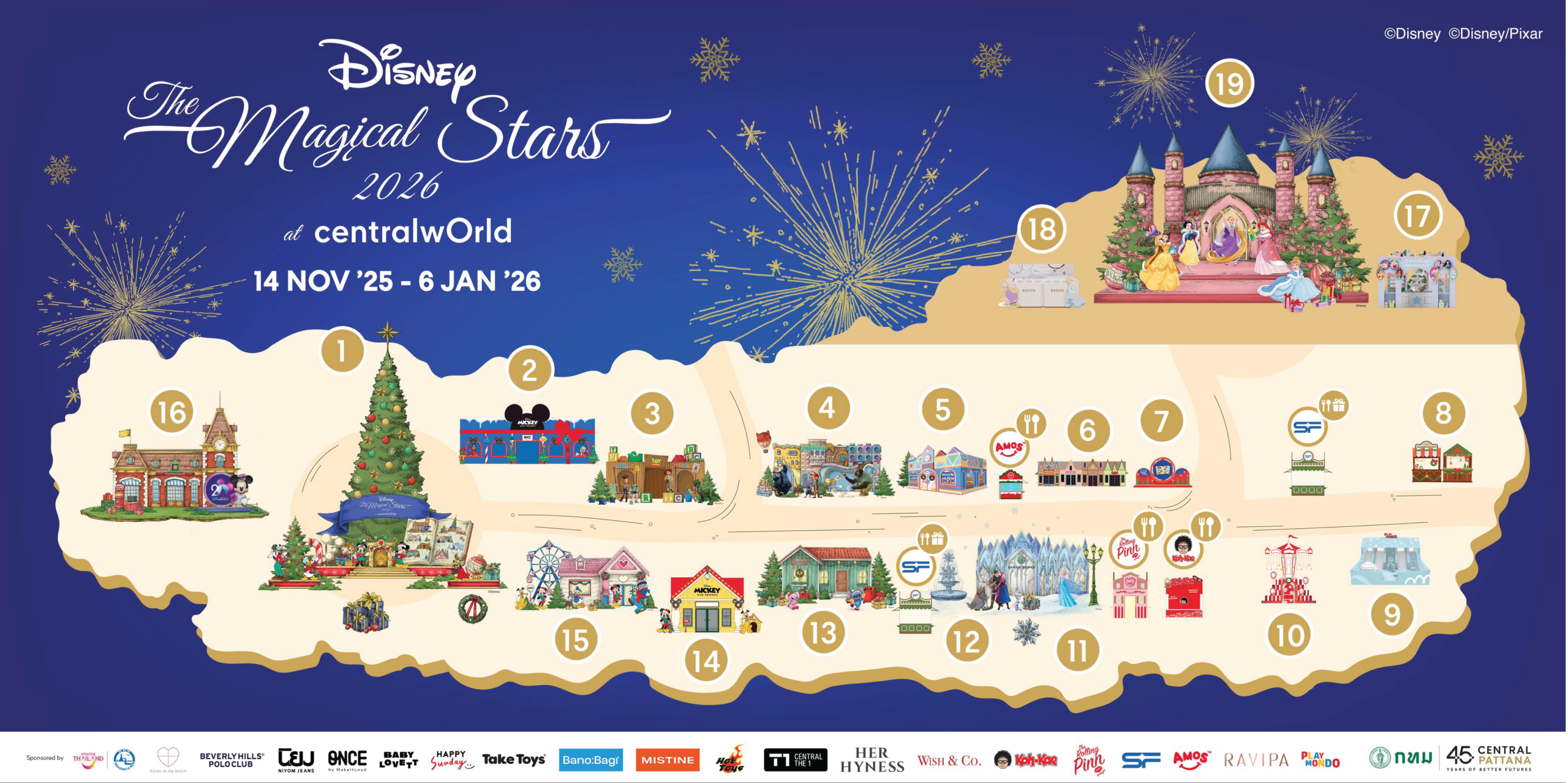 Disney The Magical Stars 2026 at centralwOrld