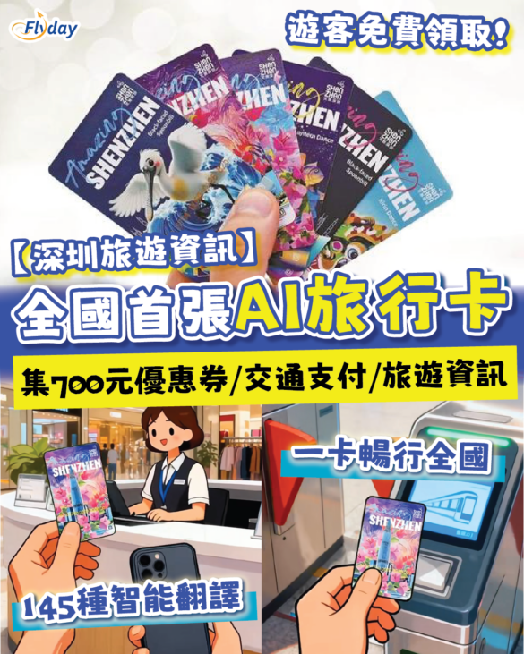 深圳AI城市旅行卡