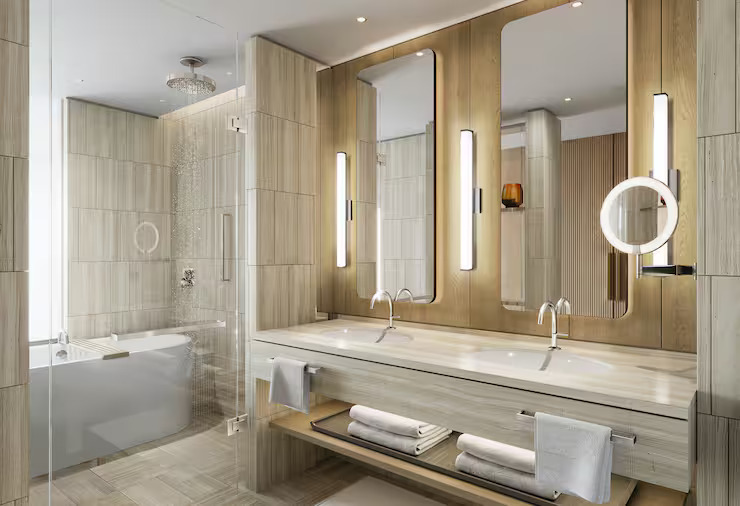 Conrad Nagoya King Deluxe Room bathroom