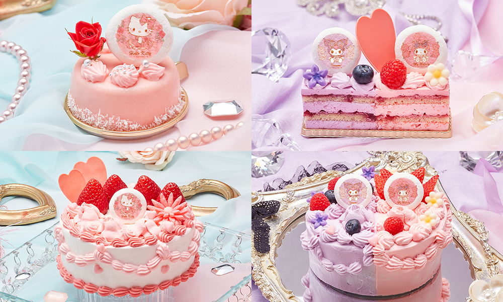 京王廣場飯店八王子店 Hello Kitty、My Melody和Kuromi為主題的原創蛋糕