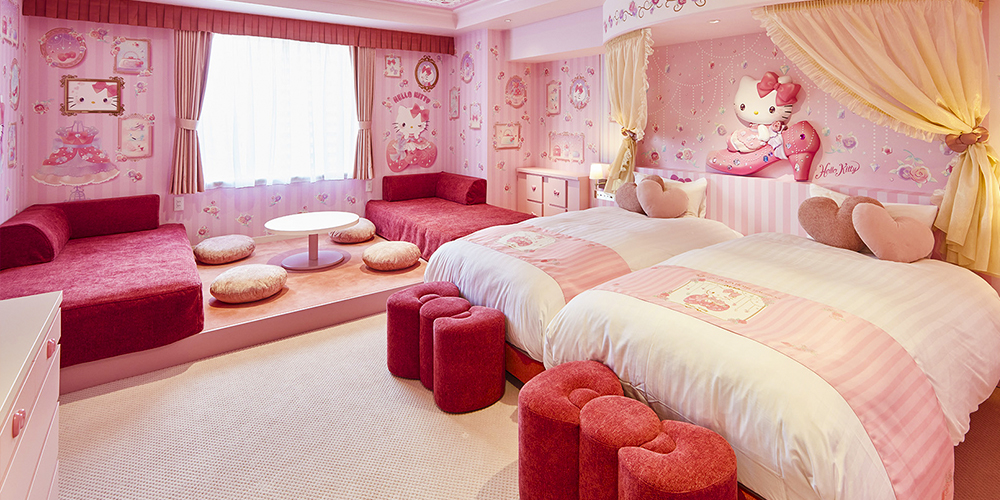 京王廣場飯店八王子店Hello Kitty Room