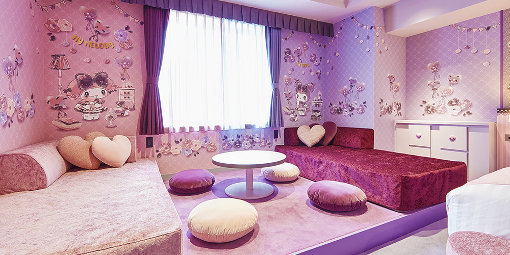 京王廣場飯店八王子店My Melody・Kuromi Room 2