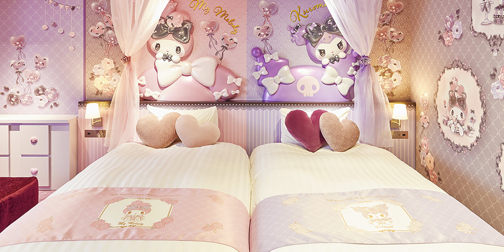 京王廣場飯店八王子店My Melody・Kuromi Room 3
