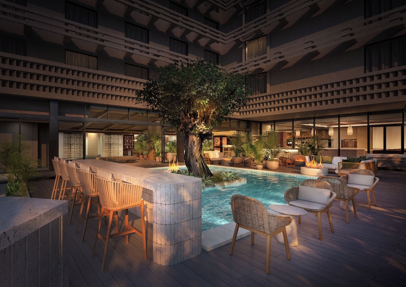 The Royal Park Hotel Iconic Naha 綠意露台