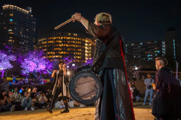 大阪「扇町櫻花祭」 Japanese Instrument & Street Performance Show