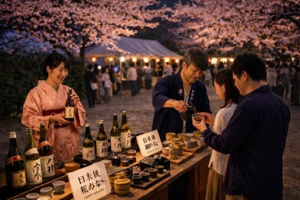 大阪「扇町櫻花祭」Sake BAR “Tasting”