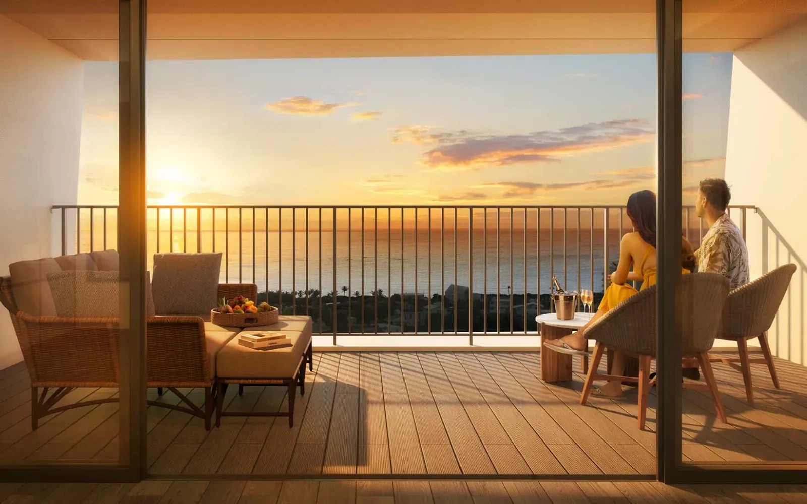 BLISSTIA Suites & Resort OKINAWA ONNASON 露台