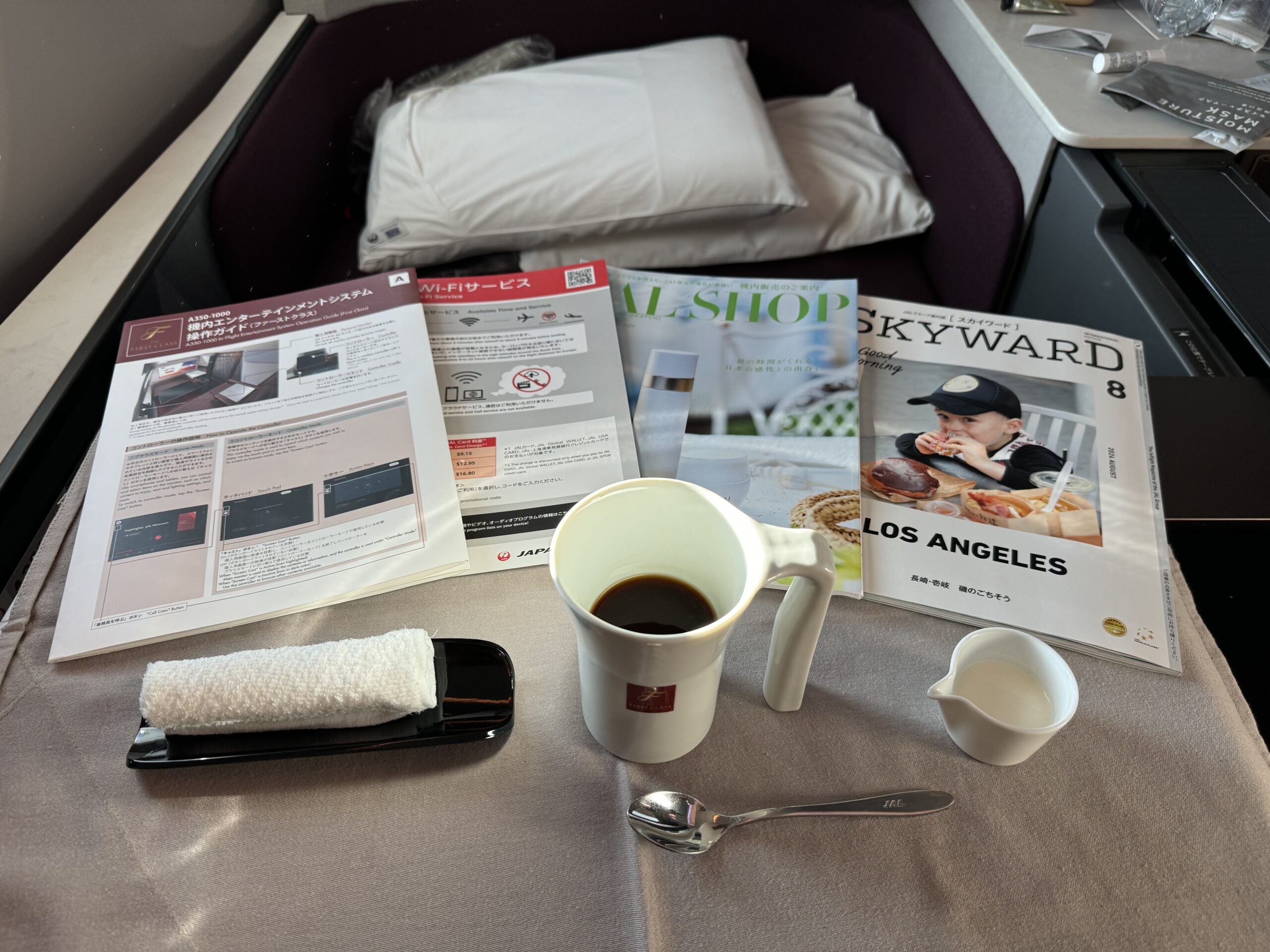 JAL First Class Experience