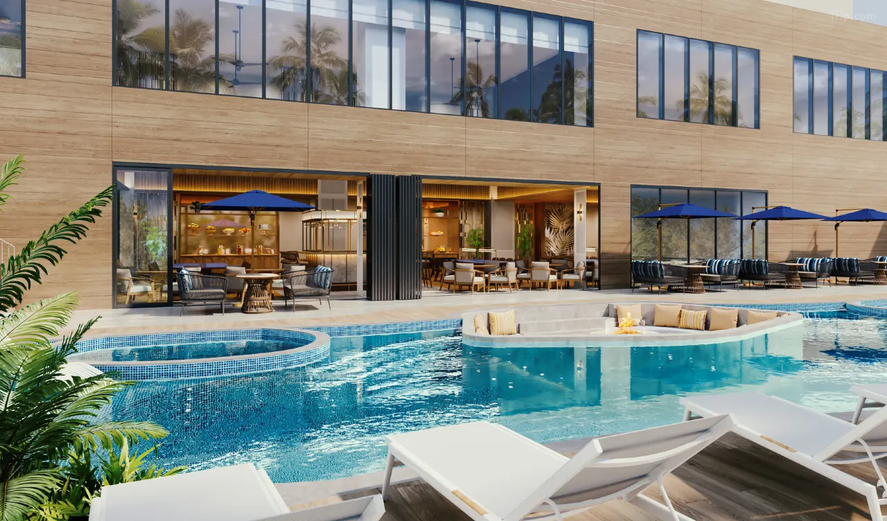GRAND MONday Resort TOKYO BAY MAIHAMA露天溫水游泳池