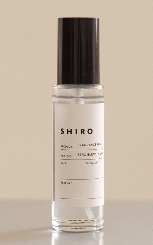 shiro Hong Kong Zero Blender Lab 香氛噴霧