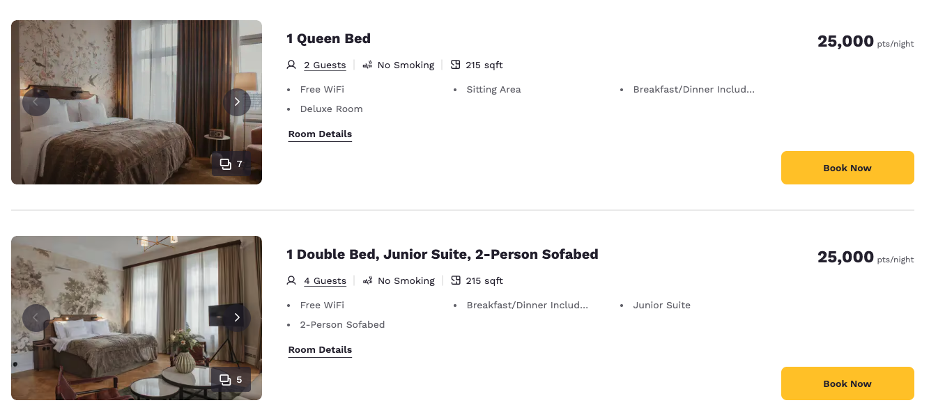 Choice Hotel Redemption