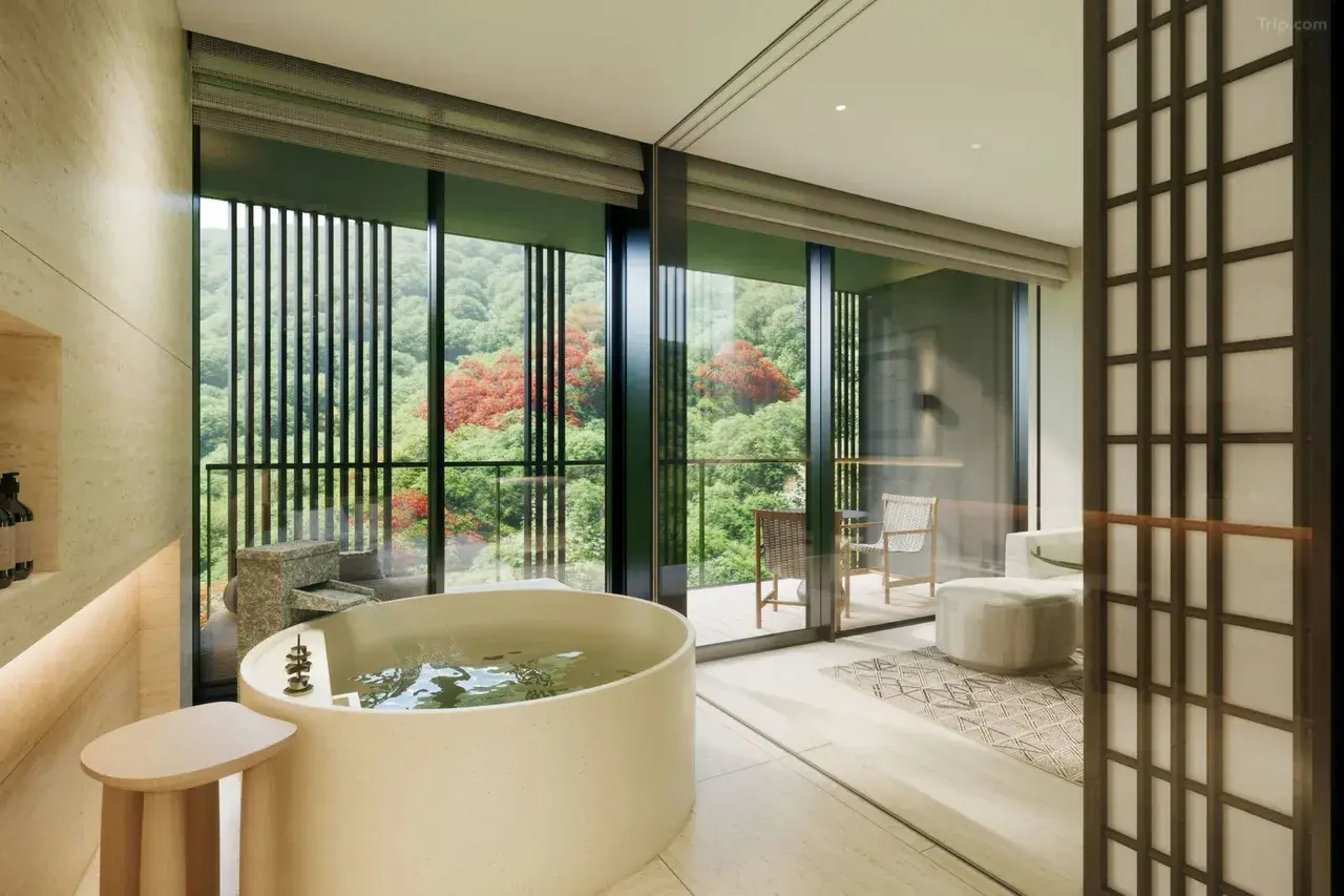 HOTEL THE MITSUI HAKONE 豪華大床房 浴室