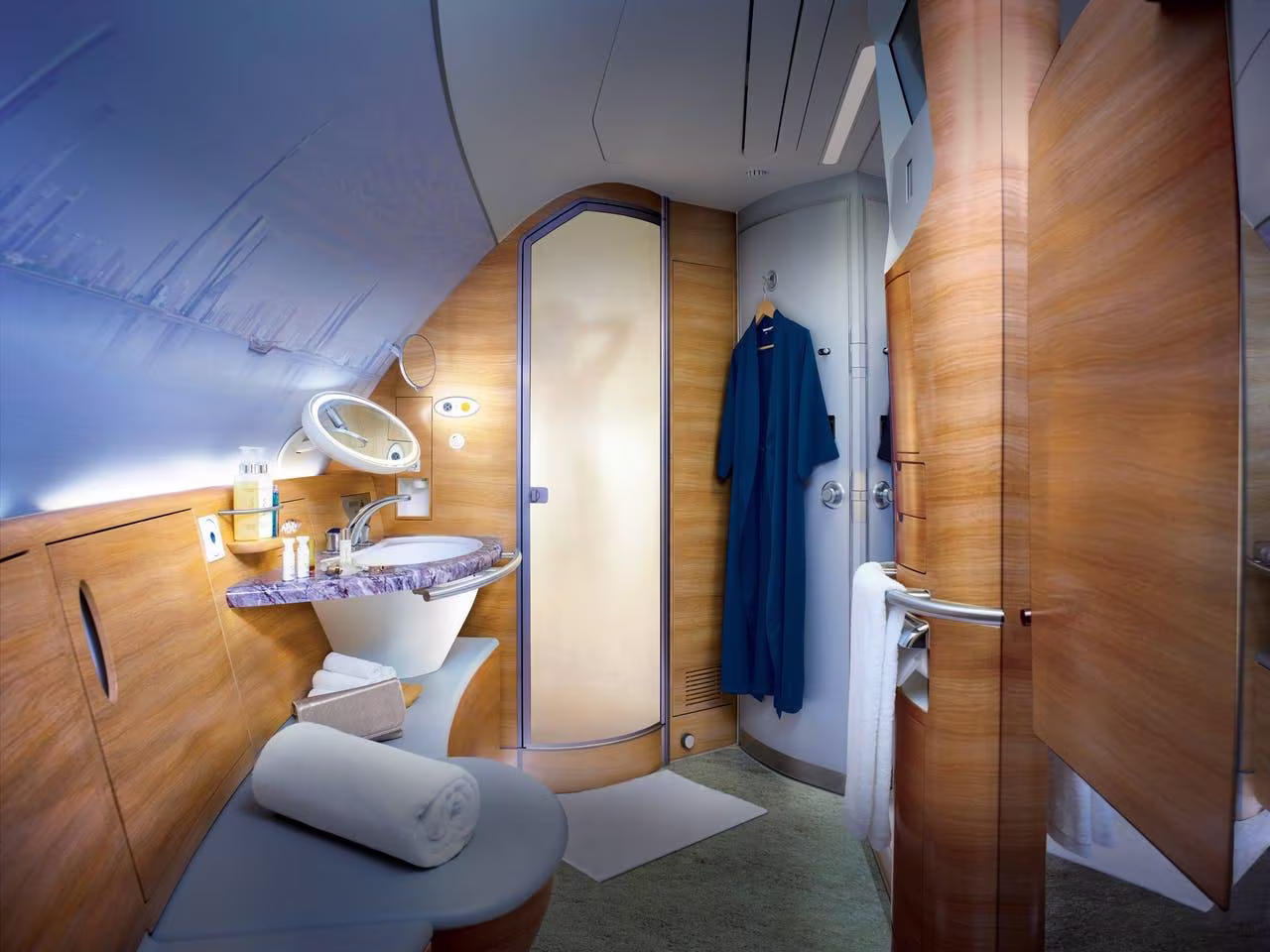 Emirates First Shower