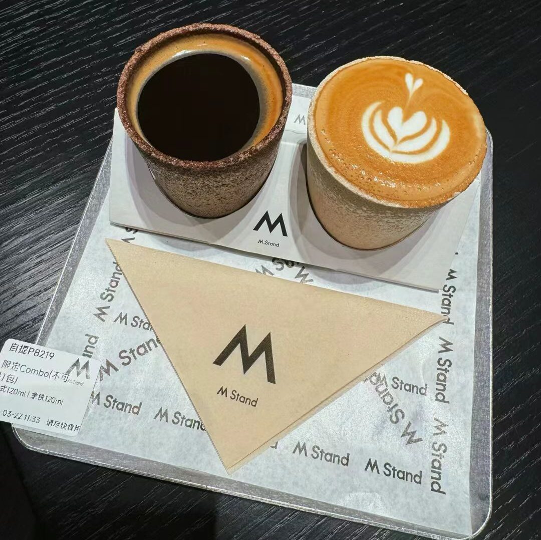 M stand 燕麥曲奇拿鐵