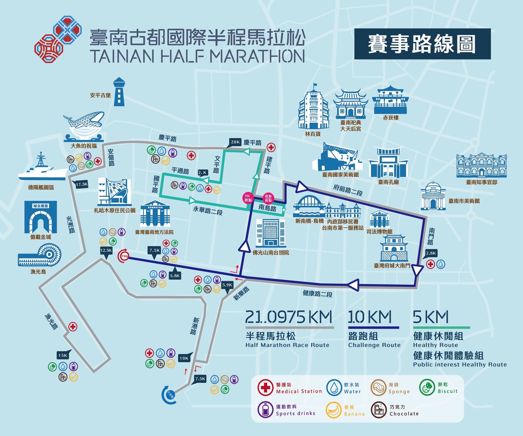 2027台南古都半馬-course-map