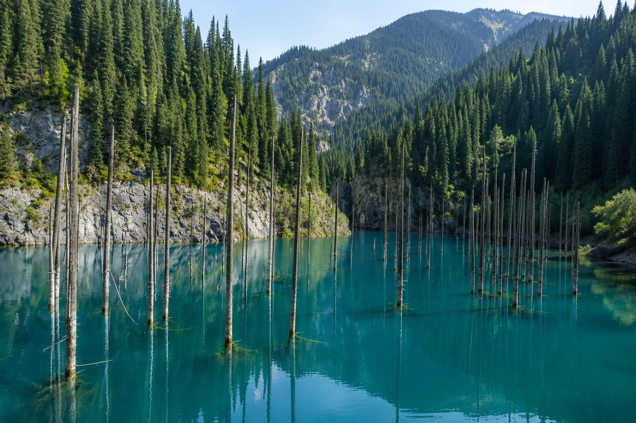 Kaindy Lake
